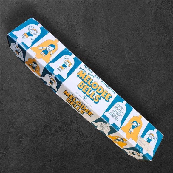 NEW in Box Vintage 8 Colors SWISS Style MELODEE BELLS Teach Music Instruments - Picture 3 of 8